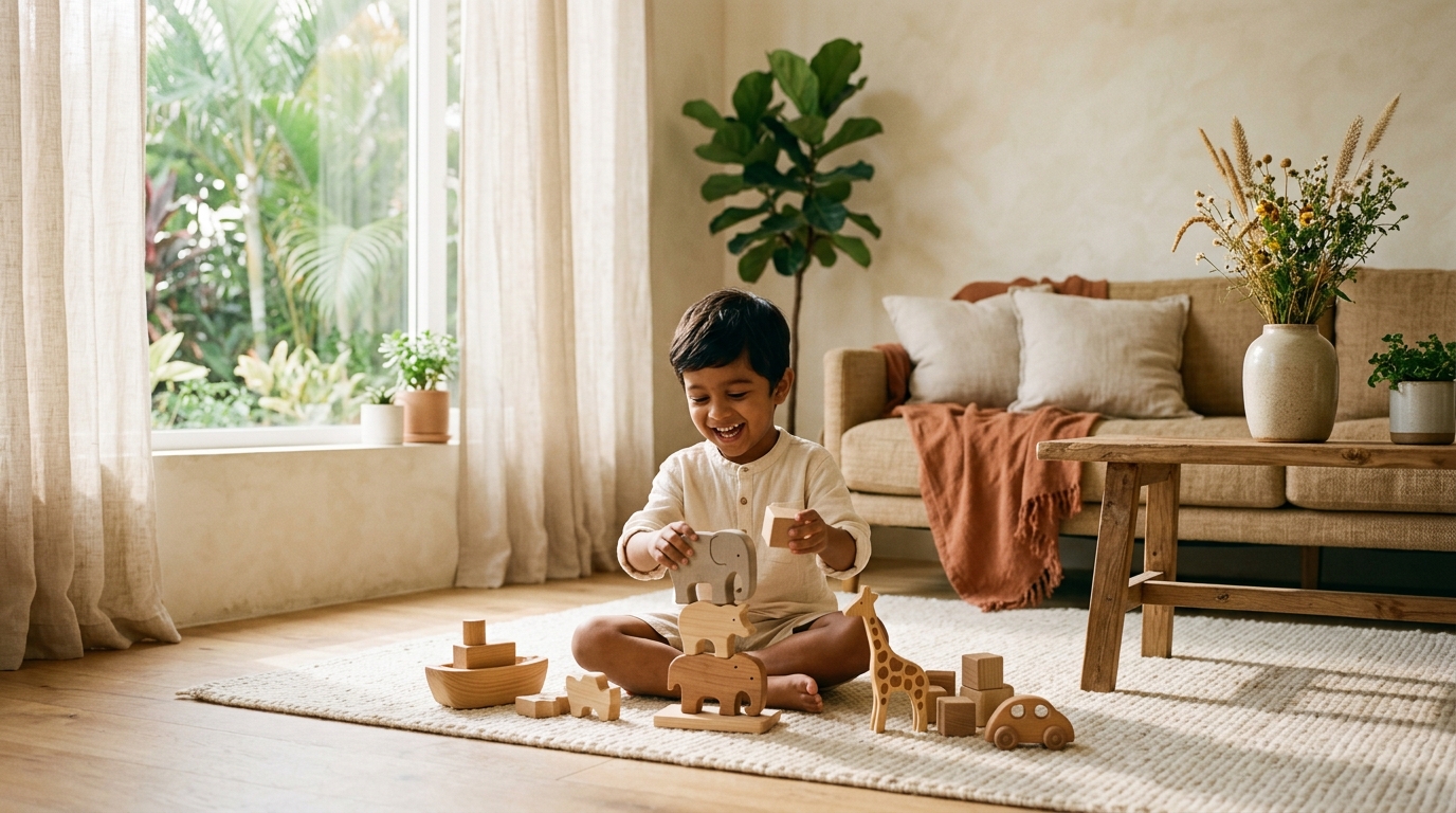 ZOUQORAA Premium Children Handcrafted Toys